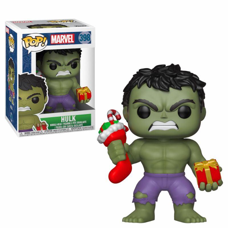 Funko Pop! Marvel - Holiday Hulk (W/ Present) (398) Figurines