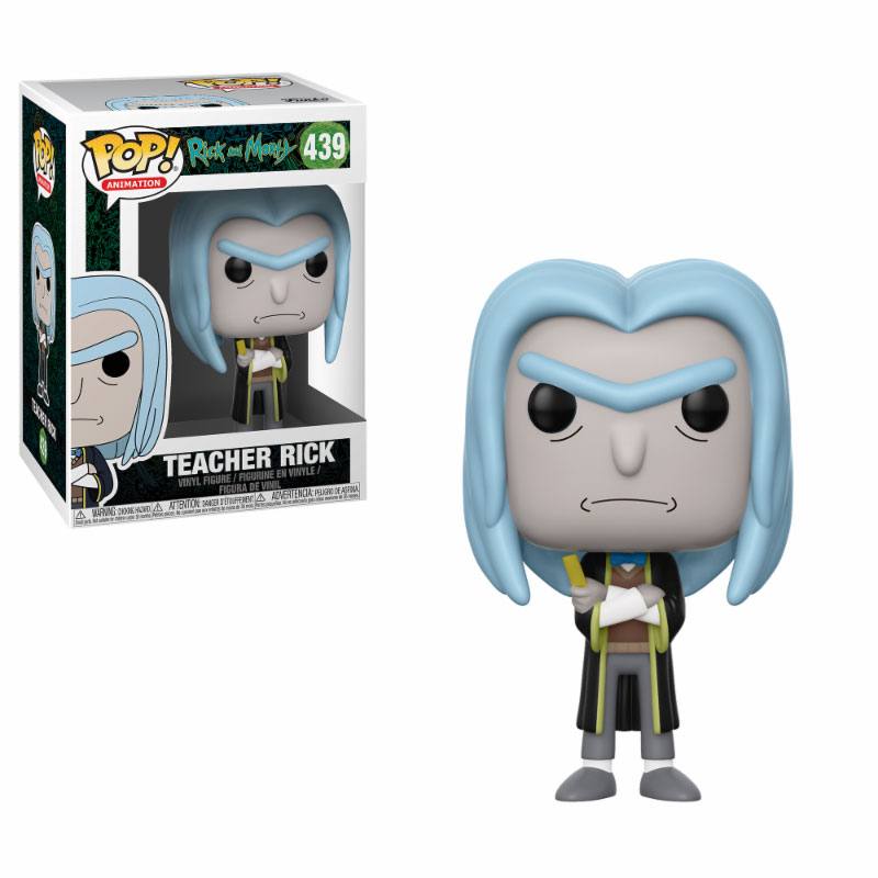 Funko Pop! Animation - Rick & Morty Teacher (439) (Small Damaged Packaging) Pop