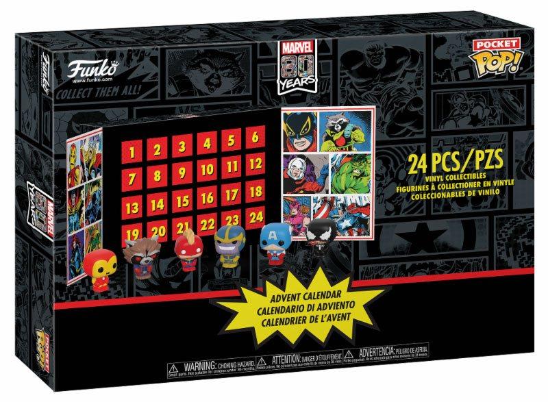 Funko Pocket Pop! - Marvel 80 Years Advent Calendar 2019 (24 Vinyl Figures) Figurines
