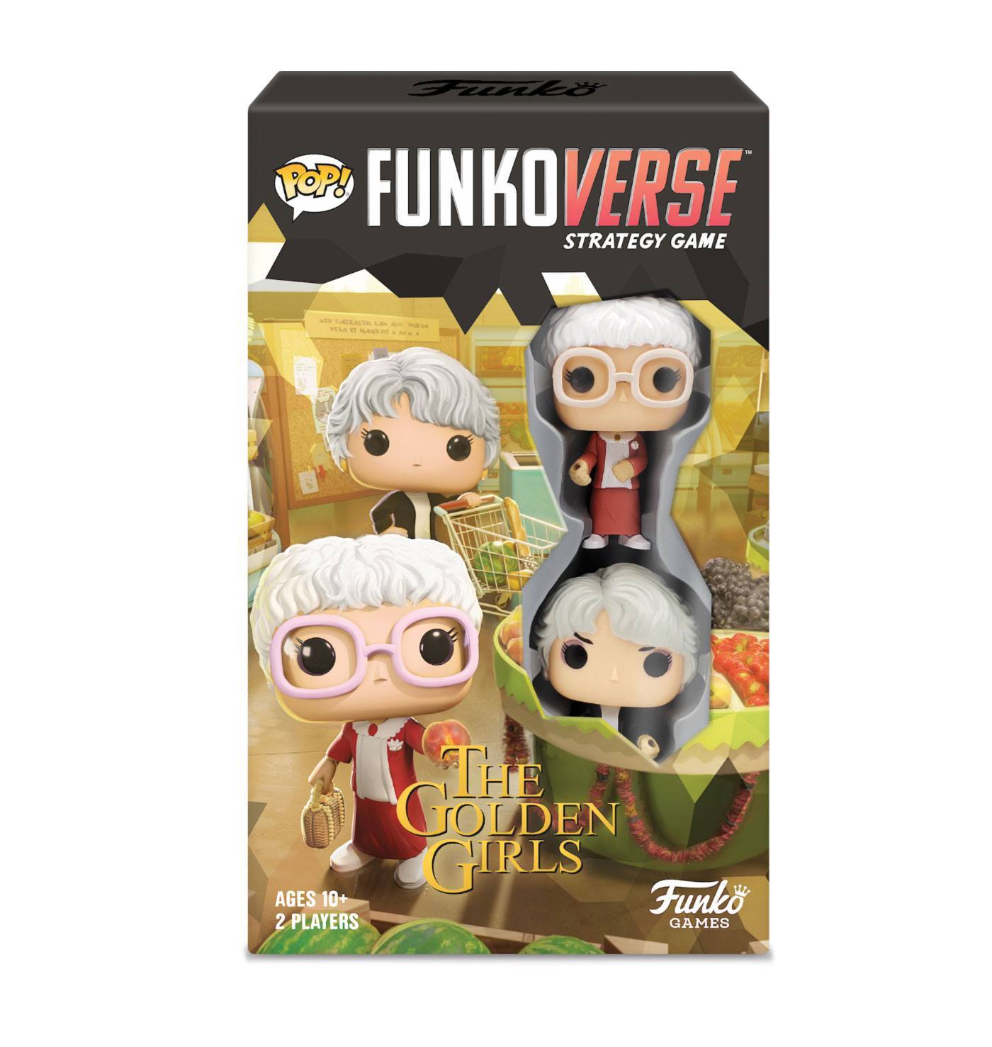 Funko Game - The Golden Girls Board + 2 Character *english Version*