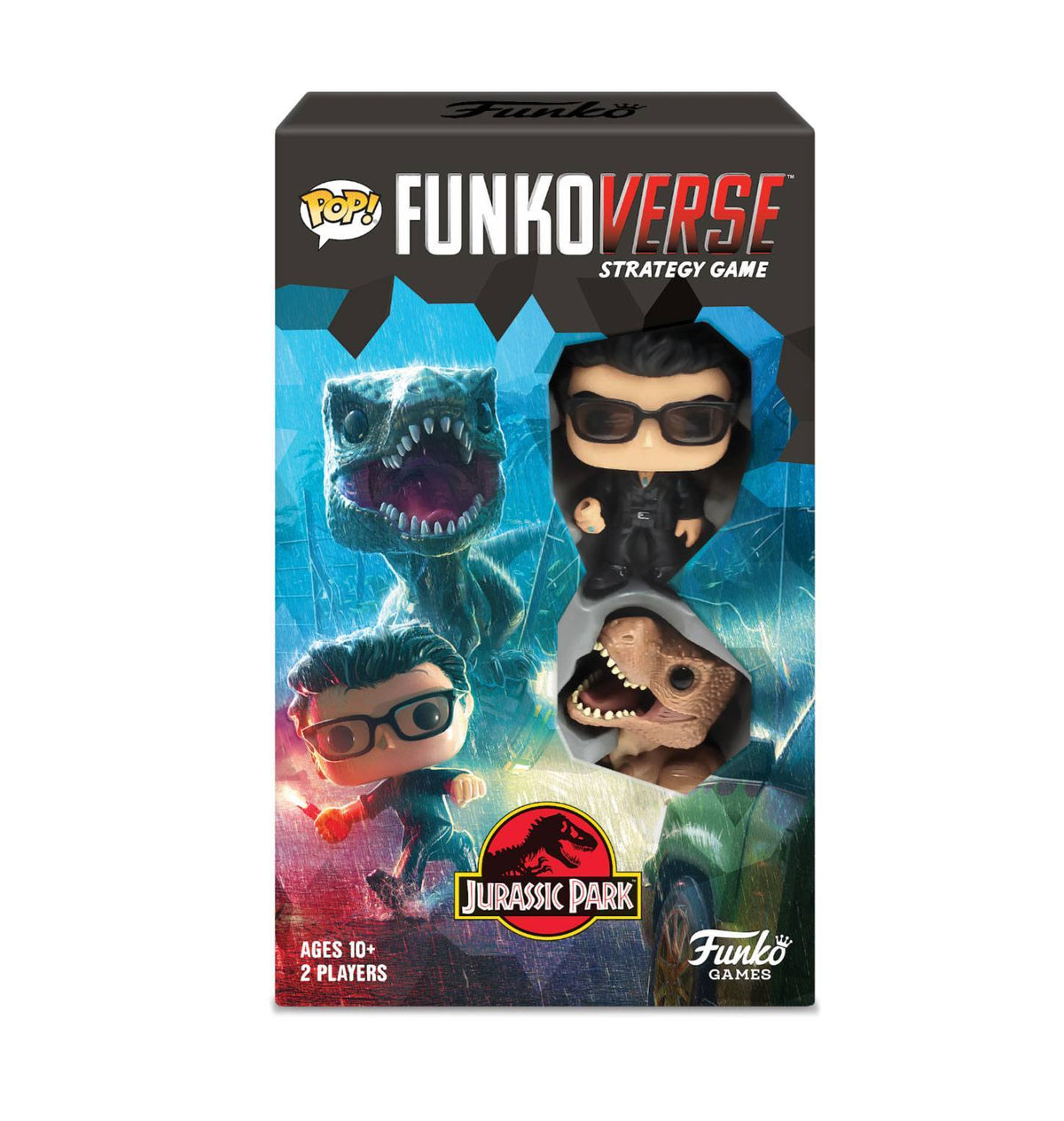 Funko Game - Jurassic Park Board + 2 Character *english Version*