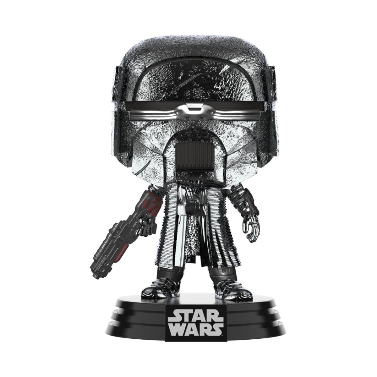 Funko POP! Star Wars - Rise of Skywalker (Episode 9) - Knight of Ren (Blaster Rifle) (Hematite Chrome) (331)