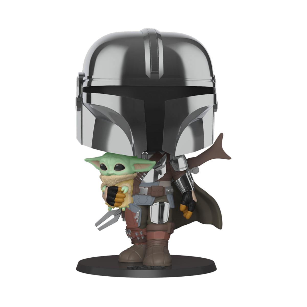 Funko POP! Star Wars - The Mandalorian - The Mandalorian w/ The Child 10" (380)