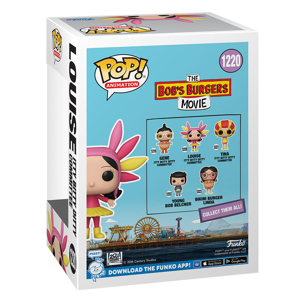 Funko POP! Animation - The Bob's Burgers Movie - Louise Itty Bitty Ditty Committee (1220)