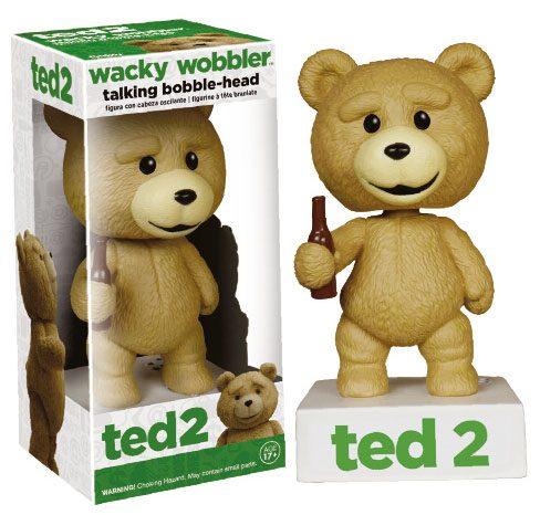 Funko Wacky Wobbler Bobble-Head - Ted 2 (Talking Bobble-Head) Figurines