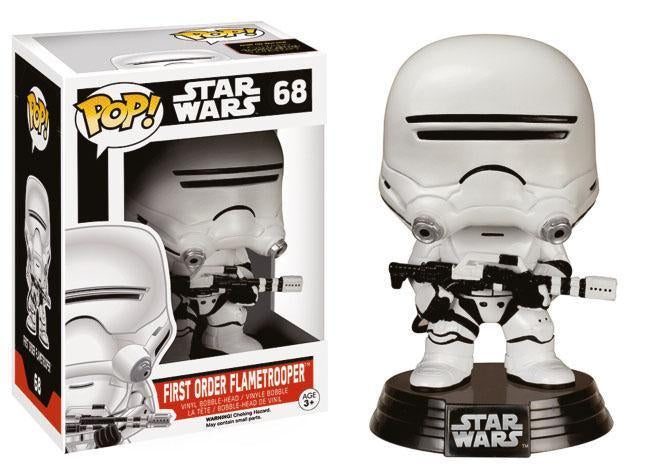 Funko Pop! Star Wars - The Force Awakens First Order Flametrooper (68) Figurines