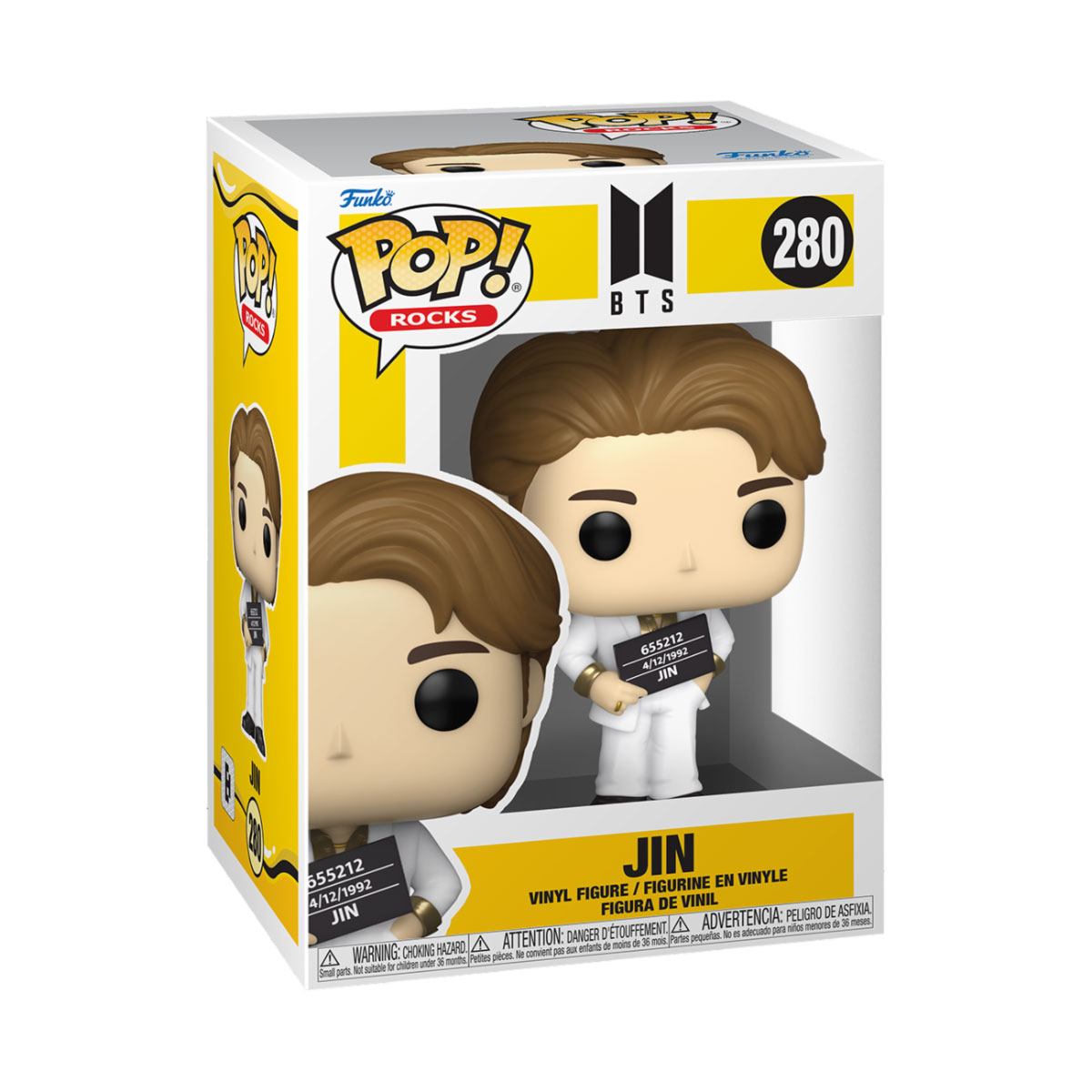 Funko POP! Rocks - BTS (Bangtang Boys) - Jin (280)