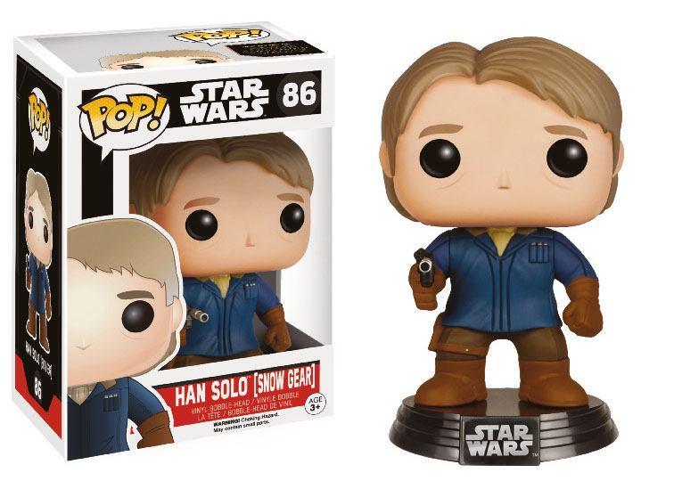 Funko Pop! Star Wars - The Force Awakens Han Solo (Snow Gear) (86) Exclusive Figurines