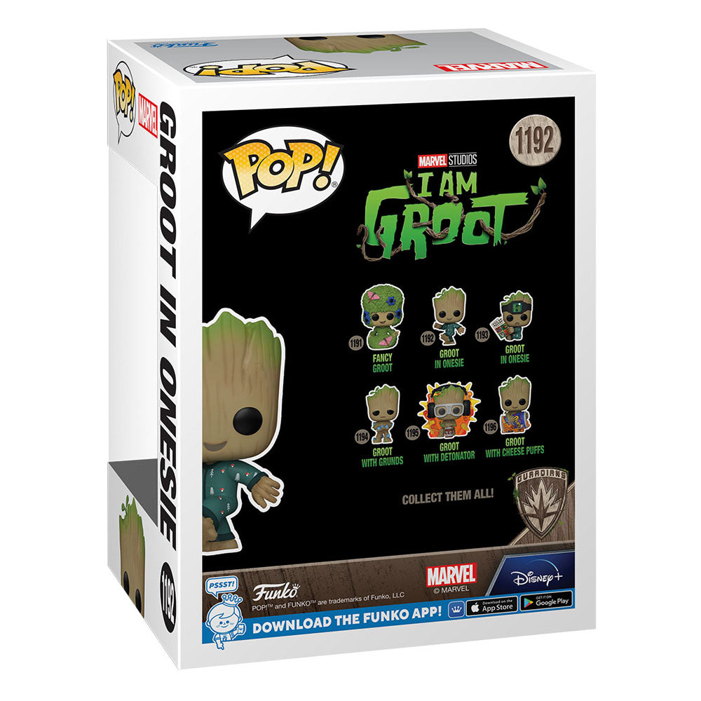 Funko POP! Marvel - I am Groot - Groot in Onesie (1192)