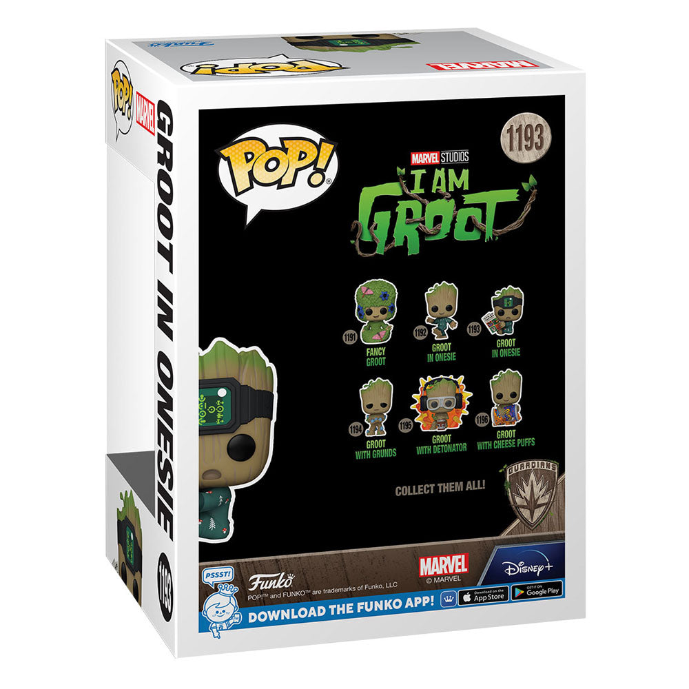 Funko POP! Marvel - I am Groot - Groot in Onesie (1193)