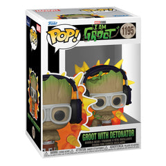 Funko POP! Marvel - I am Groot - Groot w/ Detonator (1195)