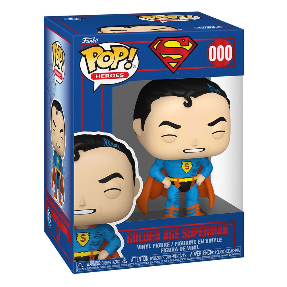 Funko POP! Heroes - Superman - Golden Age Superman #609