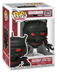 Funko POP! Animation - Skibidi Toilet - Juggernaut Astro Toilet #2368 - Small Box Damage