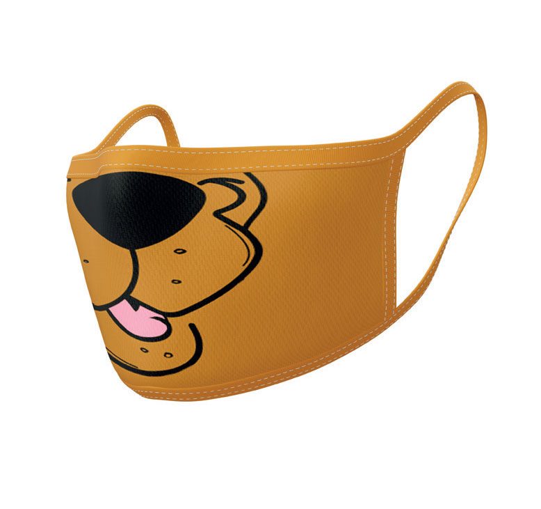 Face Mask - Scooby-Doo - Mouth (2-Pack)