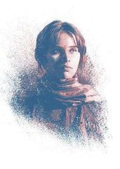 Star Wars - Metal Poster Successors Collection Jyn Erso (32 X 45 Cm) Posters