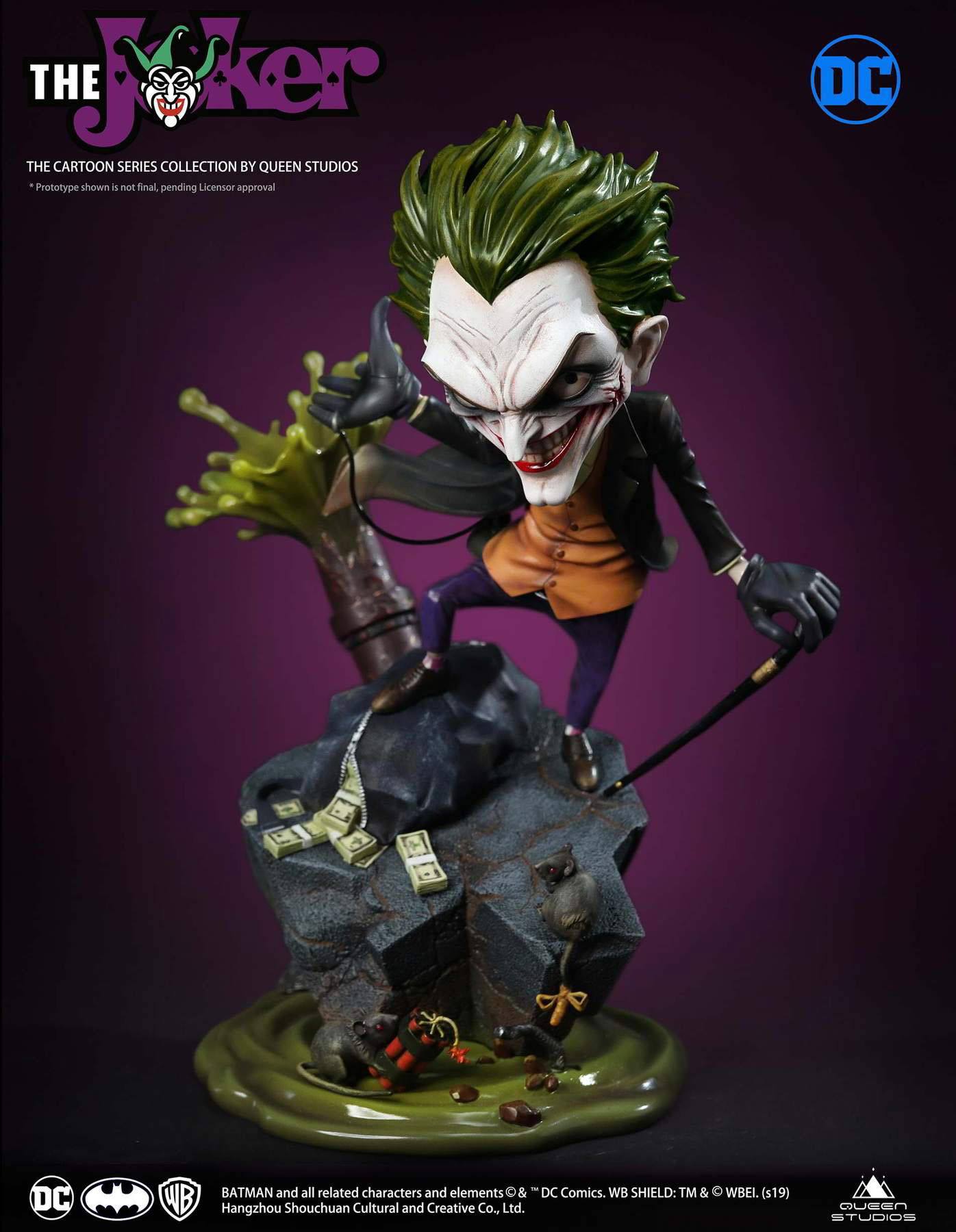 Queen Studios - Dc Comics The Joker (25Cm) Figurines