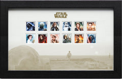 Star Wars - Framed Stamps Characters (43 X 27 Cm)